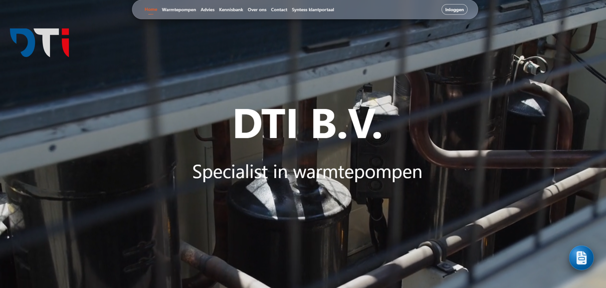 Nieuwe website voor DTI B.V.